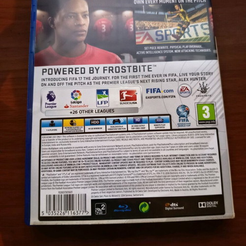 Fifa 17 PS4 Edition like new