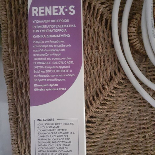 Renex S shampoo for hair loss new