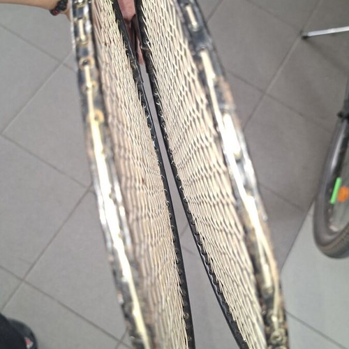 Badminton rackets used, set of 2