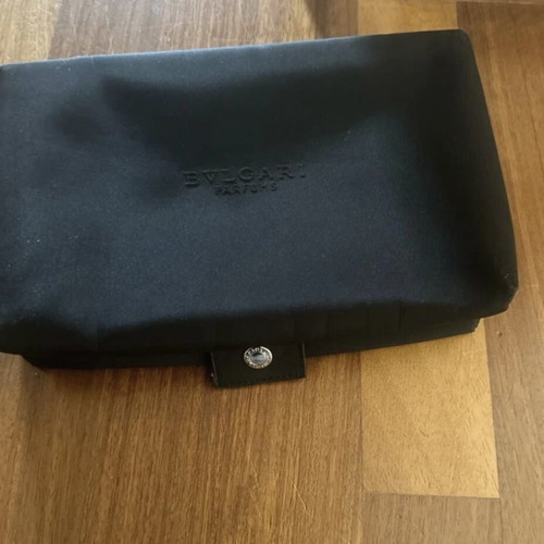 Bvlgari travel pouch used, black