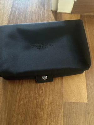 Bvlgari travel pouch used, black