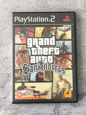 Grand Theft Auto San Andreas PlayStation 2 μεταχειρισμένο με manual