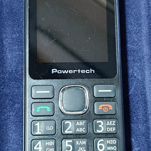 Powertech 4G Bar phone used, no battery, dual SIM