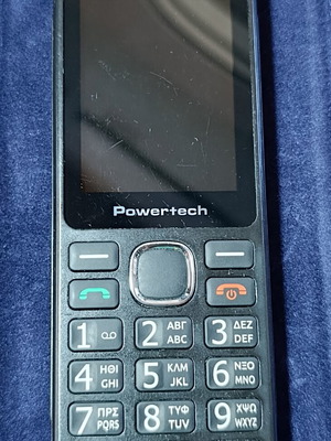 Powertech 4G Bar phone used, no battery, dual SIM