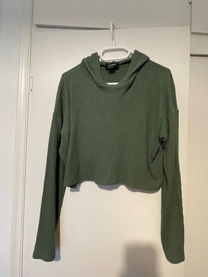 Pull & Bear green hoodie sweatshirt like new, size S