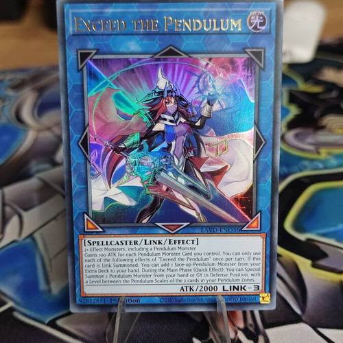Exceed the Pendulum Yu-Gi-Oh! card new