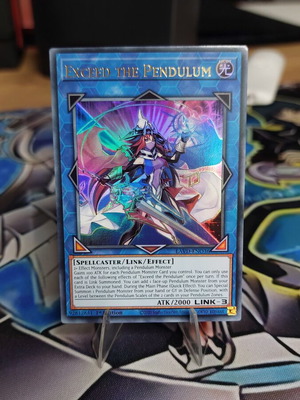 Exceed the Pendulum Yu-Gi-Oh! card new