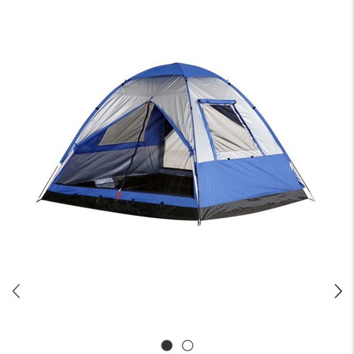 HUPA Oberon 4P camping tent like new, 4-person