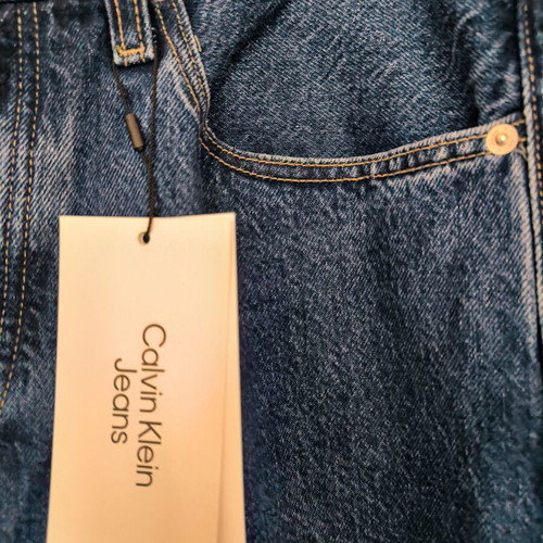 Calvin Klein Jeans Standard Straight new, blue, size L