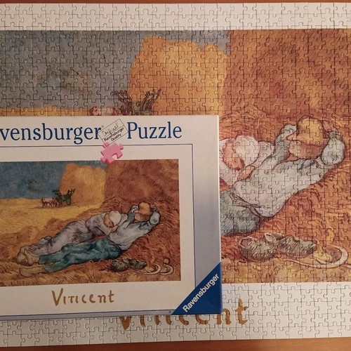Puzzle Van Gogh Siesta used, complete