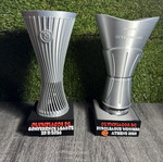 Σετ Ευρωπαϊκών Κυπέλλων Ολυμπιακού 3D printed, Conference League 2024 & EuroLeague 2026