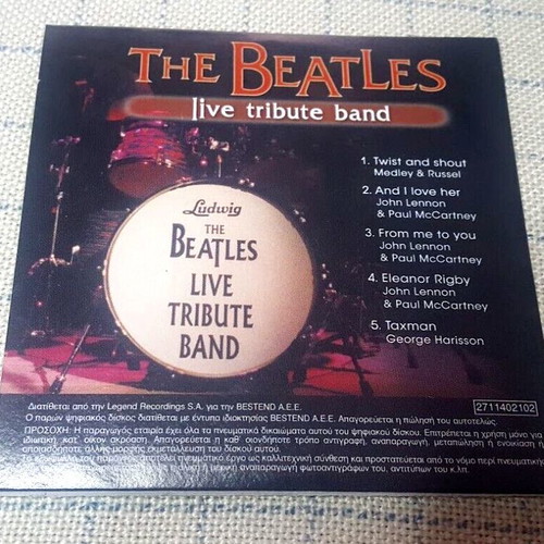 The Beatles Live Tribute Band No.2 CD used