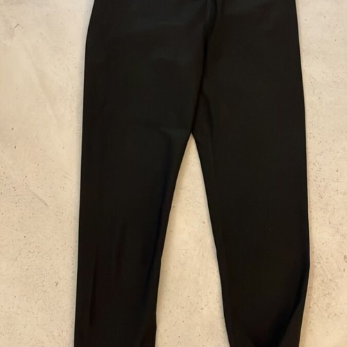 Sauna leggings like new for slimming and fitness, size S-M, black-silver