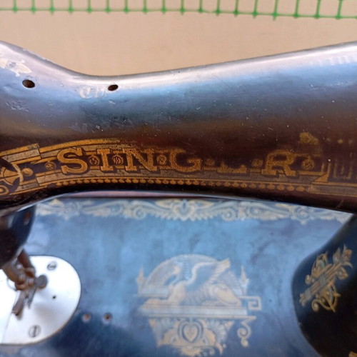 Singer sewing machine antique used