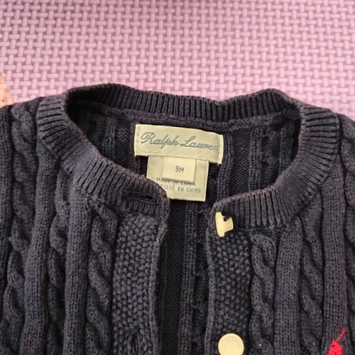 Girl's cardigan, 9 months