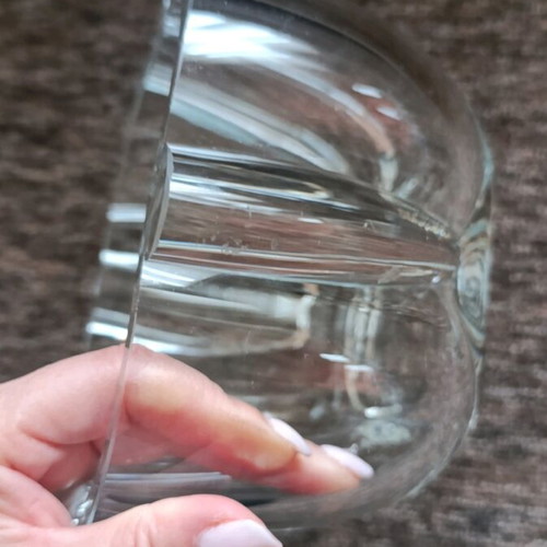 Krosno crystal fondue bowl like new