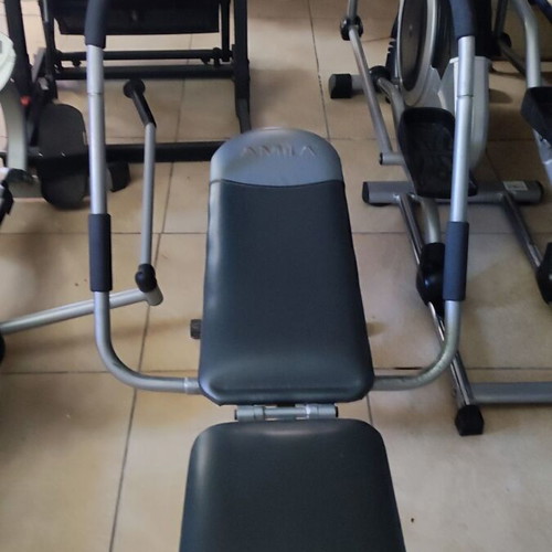 Elliptical rowing machine with adjustable training bench like new