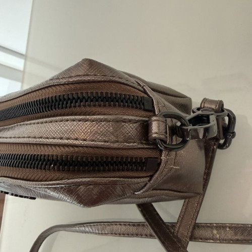 Folli Follie crossbody bag used, bronze color, adjustable strap