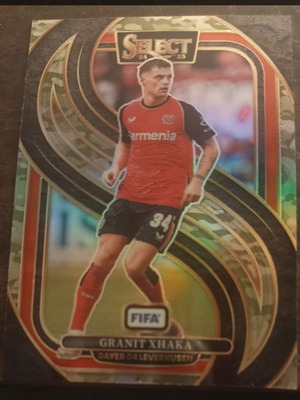 Panini Select FIFA 24-25 Granit Xhaka Mezzanine Camo Prizm Like New