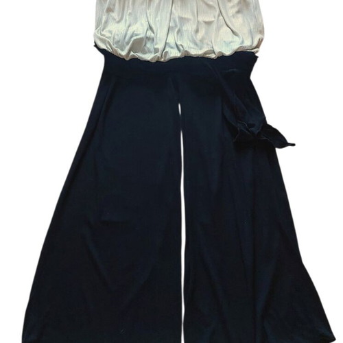 Lynne one-piece jumpsuit used, black with gold details, size S