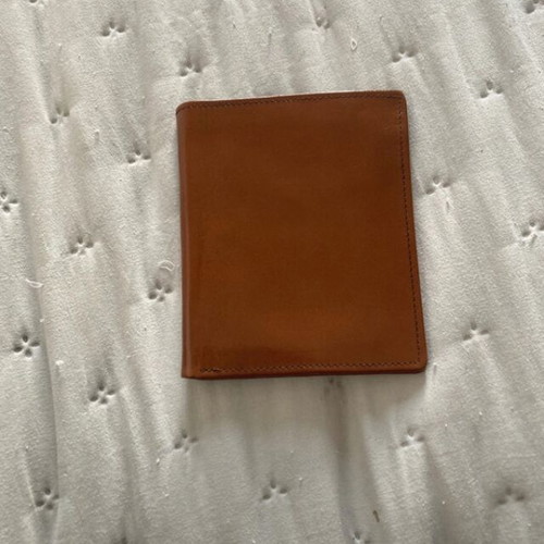 Leather wallet, brown