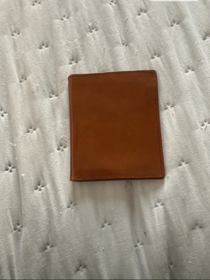 Leather wallet, brown