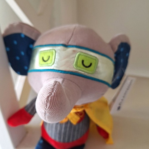 Plush elephant new with tag 30×12 cm