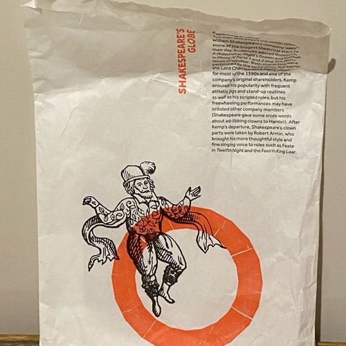 Bag from Shakespeare’s Globe