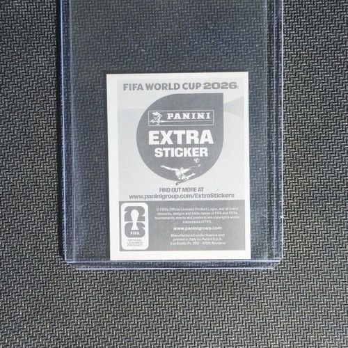 Panini World Cup 2026 Extra Sticker Mohamed Salah Bronze mint