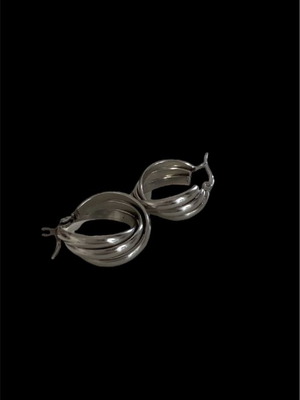 Hoop earrings new made of stainless steel