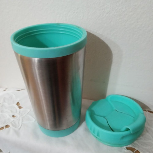 Coffee thermos used 300ml with snap-on lid