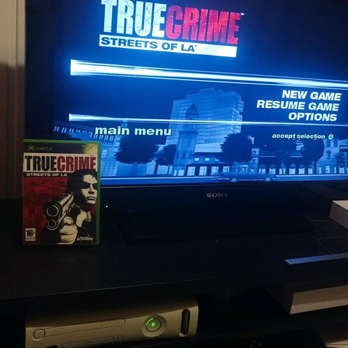 True Crime Streets of LA Xbox Original used