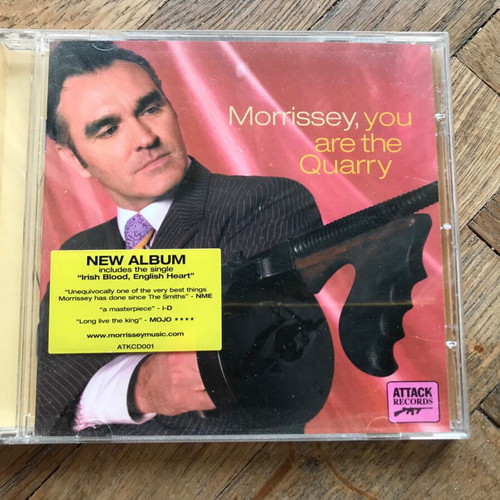 Morrissey You Are The Quarry CD like new, rock