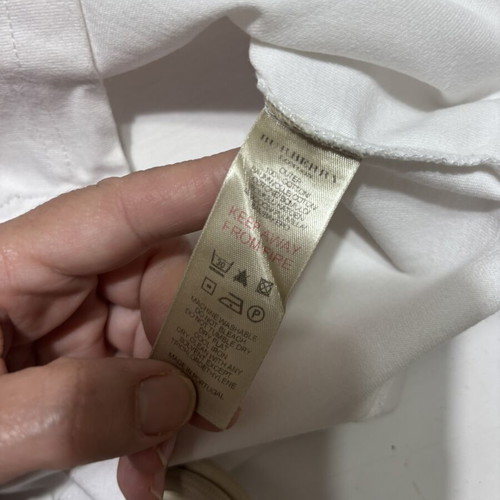 Burberry polo shirt for 3 years old used, white, size 98 cm