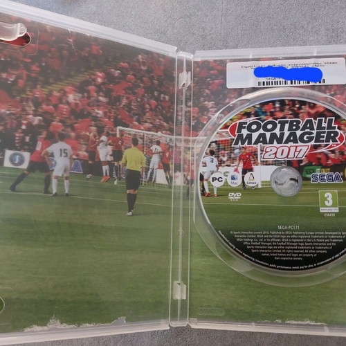 Football Manager 2017 for PC like new