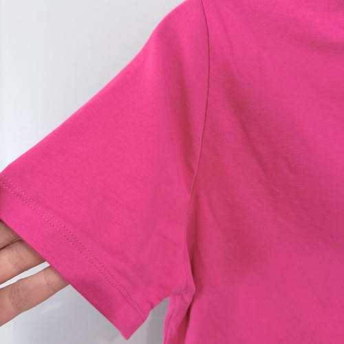 Zara pink cropped short-sleeve shirt new, size M