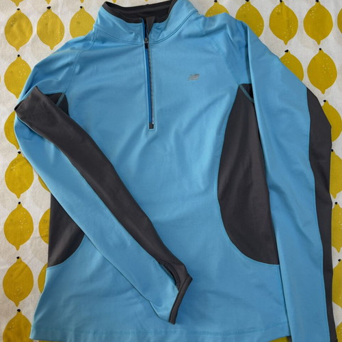 New Balance women's sports shirt size M like new, blue