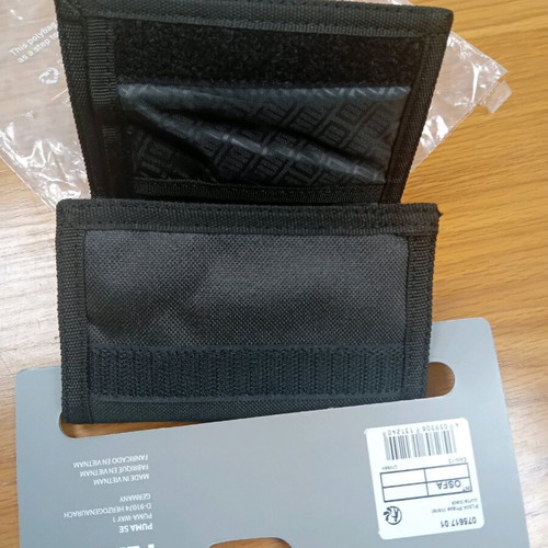Puma Phase Wallet New Black Fabric