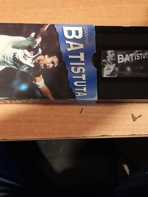 Gabriel Batistuta VHS videocassette like new