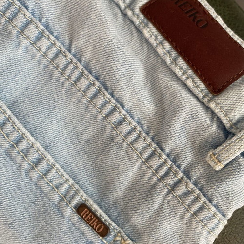 Reiko blue jeans used, soft denim