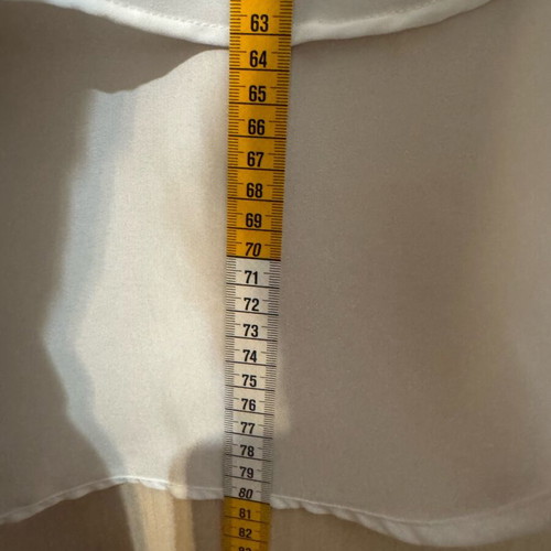 White blouse Notes Du Nord size L like new with asymmetric hem