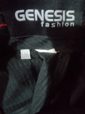 Genesis Fashion men's suit pants size 58 gray like new