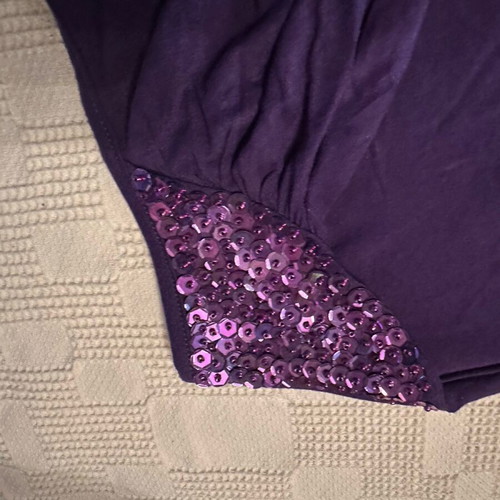 Purple dress top medium size used