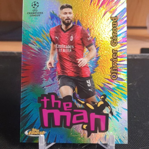 Topps Finest UCC 2023-24 The Man Olivier Giroud SSP card like new