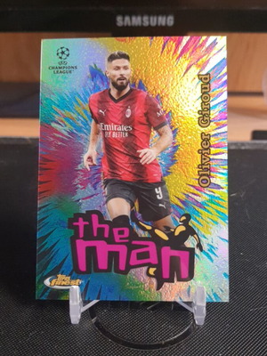 Topps Finest UCC 2023-24 The Man Olivier Giroud SSP card like new