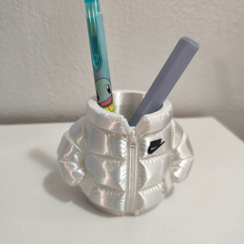 Nike pencil holder new 3D printed from PLA plastic