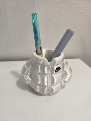 Nike pencil holder new 3D printed from PLA plastic