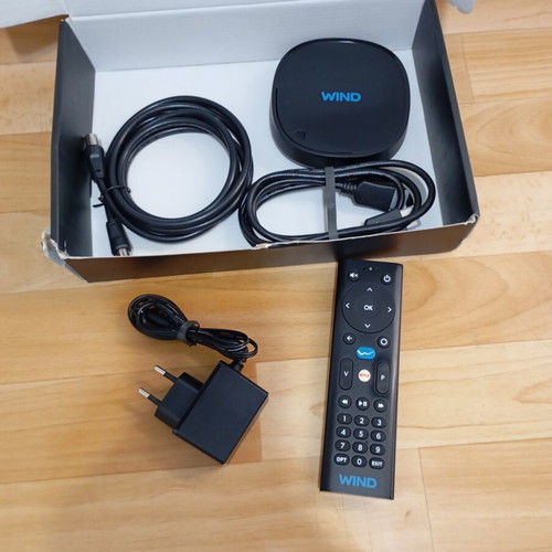 Wind Android TV Box used, good working condition