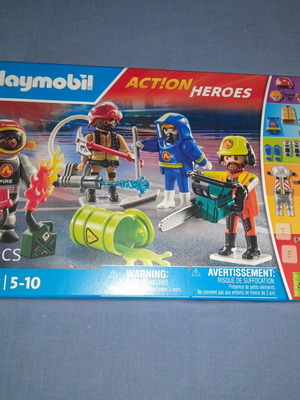 Playmobil 71468 Action Heroes σετ Πυροσβεστικής καινούργιο