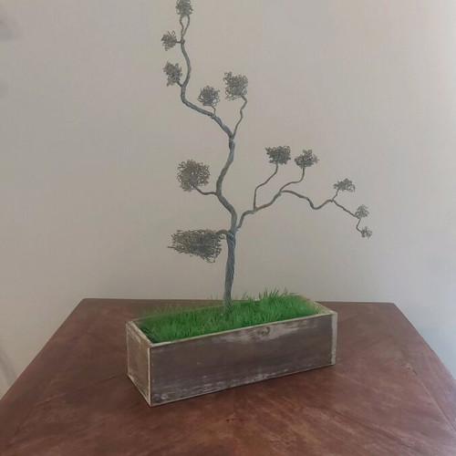 Bonzai decorative wire tree new